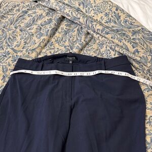 Talbots Women’s Classic Dark Blue Dress Pants. Heritage style.
